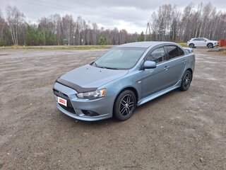 2011 Mitsubishi Lancer X Рестайлинг, голубой, 970000 рублей, вид 1