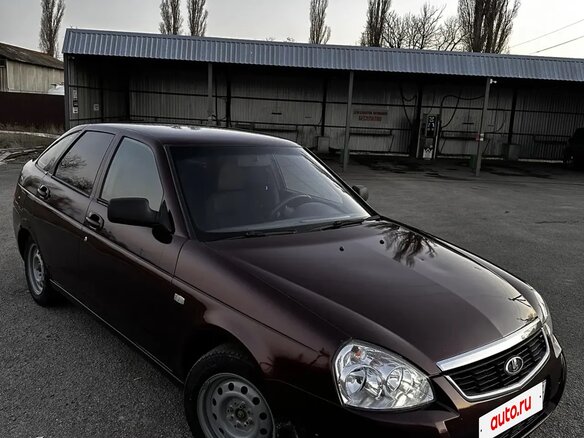 2008 Lada (ВАЗ) Priora I, пурпурный, 350000 рублей - вид 3