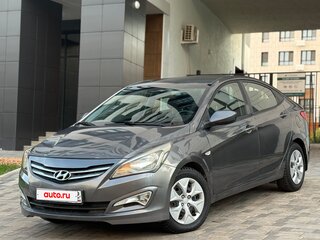 2016 Hyundai Solaris I Рестайлинг, серый, 845000 рублей, вид 1