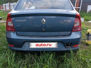 2010 Renault Logan I Рестайлинг, синий, 270000 рублей, вид 4
