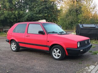 1986 Volkswagen Golf II, красный, 170000 рублей, вид 1