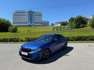 2023 BMW 3 серии 320i VII (G2x) Рестайлинг, синий, 4850000 рублей, вид 2