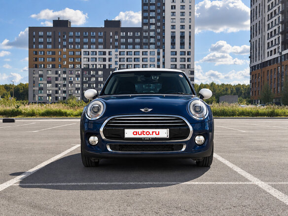 2015 Mini Hatch Cooper III (F55/F56), синий, 1135000 рублей - вид 1