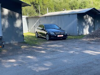 2007 Mercedes-Benz C-Класс 180 Kompressor III (W204), чёрный, 915000 рублей, вид 3