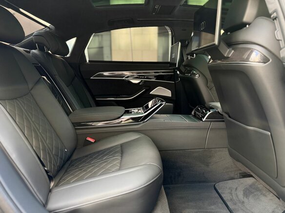 2026 Audi A8 Long 50 TDI IV (D5) Рестайлинг, чёрный, 27999000 рублей - вид 8