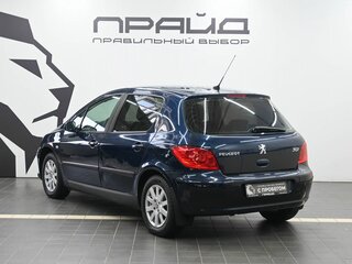 2007 Peugeot 307 I Рестайлинг, синий, 414900 рублей, вид 5