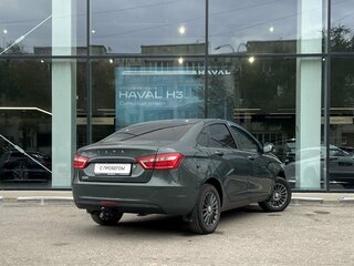 2017 Lada (ВАЗ) Vesta I, зелёный, 630000 рублей, вид 5