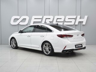 2017 Hyundai Sonata VII (LF) Рестайлинг, белый, 2170000 рублей, вид 2