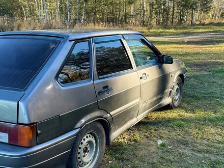 2008 Lada (ВАЗ) 2114, серебристый, 130000 рублей, вид 4