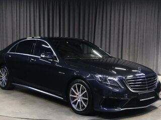 2015 Mercedes-Benz S-Класс AMG 63 AMG III (W222, C217), синий, 3899000 рублей, вид 3