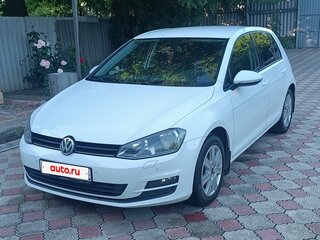 2013 Volkswagen Golf VII, белый, 1200000 рублей, вид 2