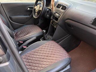 2015 Volkswagen Polo V Рестайлинг, серый, 1020000 рублей, вид 5