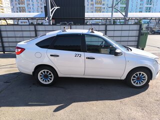 2020 Lada (ВАЗ) Granta I Рестайлинг, белый, 490000 рублей, вид 4