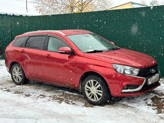 2018 Lada (ВАЗ) Vesta SW I, красный, 950000 рублей, вид 2