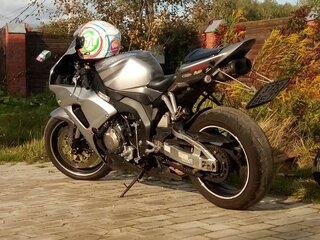 2006 Honda CBR 1000 RR/RA Fireblade, серебристый, 550000 рублей, вид 2