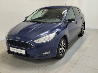 2016 Ford Focus III Рестайлинг, синий, 820000 рублей, вид 1