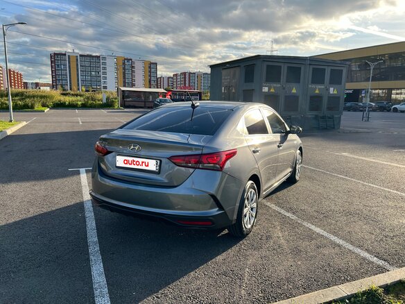 2020 Hyundai Solaris II Рестайлинг, серый - вид 5