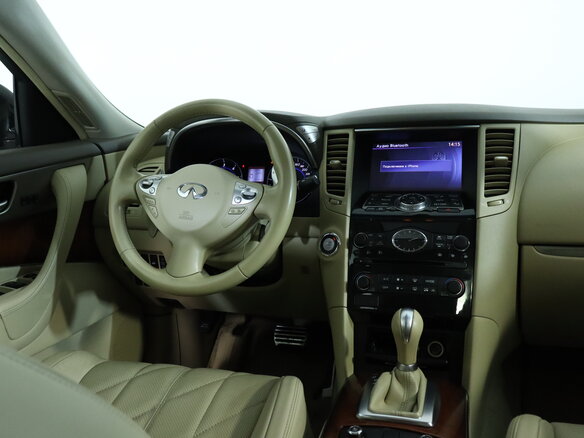2013 Infiniti QX70, белый - вид 12