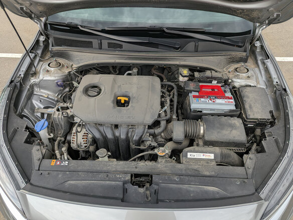 2021 Kia Cerato IV Рестайлинг, серый - вид 34