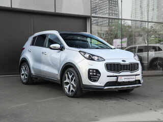 2016 Kia Sportage IV, серебристый, 1890000 рублей, вид 3
