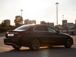 2018 Mercedes-Benz C-Класс 200 IV (W205) Рестайлинг, синий, 2440000 рублей, вид 3