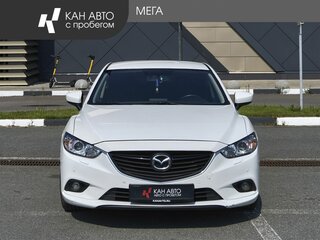 2017 Mazda 6 III (GJ) Рестайлинг, белый, 2070000 рублей, вид 3
