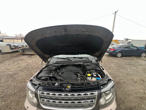2015 Land Rover Discovery IV Рестайлинг, серый, 2650000 рублей - вид 2