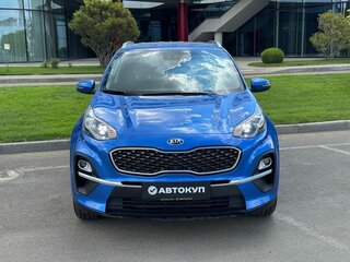 2020 Kia Sportage IV Рестайлинг, синий, 2055000 рублей, вид 2
