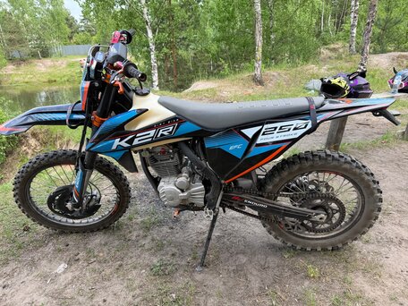 2025 K2R 250 EFC, синий, 130000 рублей, вид 2