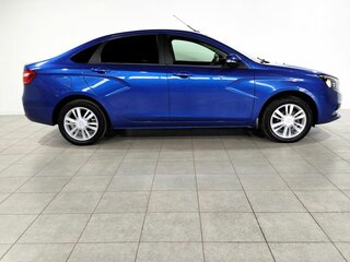 2021 Lada (ВАЗ) Vesta I, синий, 1078000 рублей, вид 4