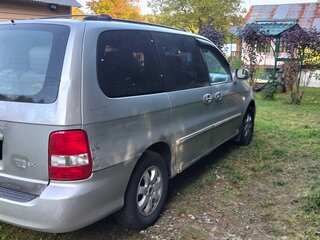2005 Kia Carnival I Рестайлинг, серебристый, 293000 рублей, вид 4
