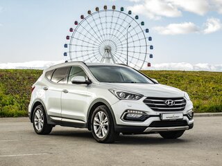 2016 Hyundai Santa Fe III Рестайлинг, серебристый, 2250000 рублей, вид 5