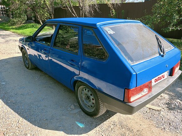 1997 Lada (ВАЗ) 2109, синий - вид 3