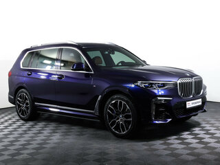 2021 BMW X7 40i I (G07), синий, 8019000 рублей, вид 3
