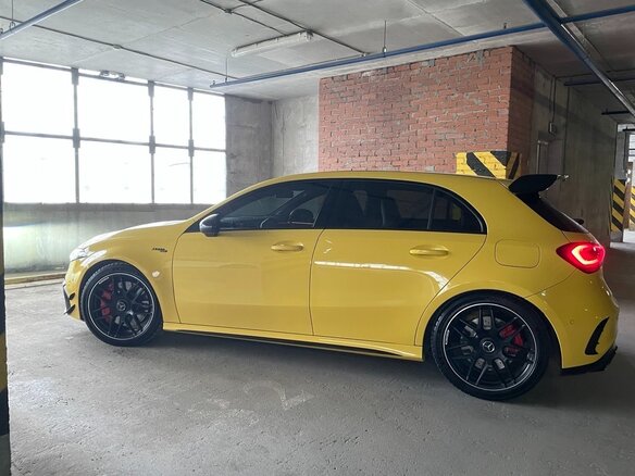 2019 Mercedes-Benz A-Класс AMG 45 AMG S II (W177), жёлтый - вид 15