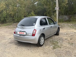2009 Nissan March III (K12), серебристый, 295000 рублей, вид 4