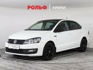 2019 Volkswagen Polo V Рестайлинг, белый, 1347000 рублей, вид 1