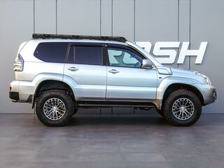 2005 Toyota Land Cruiser Prado 5-speed 120 Series, серебристый, 1850000 рублей, вид 5