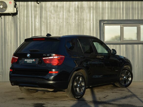 2017 BMW X3 20i xDrive II (F25) Рестайлинг, чёрный, 2459888 рублей - вид 8