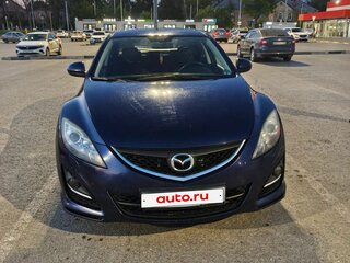 2011 Mazda 6 II (GH) Рестайлинг, синий, 1000000 рублей, вид 1