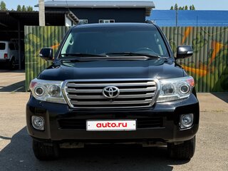 2012 Toyota Land Cruiser 200 Series Рестайлинг 1, чёрный, 4000000 рублей, вид 2