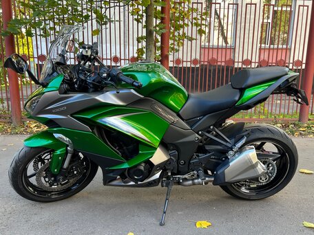 2018 Kawasaki Z 1000SX, зелёный, 875000 рублей, вид 2