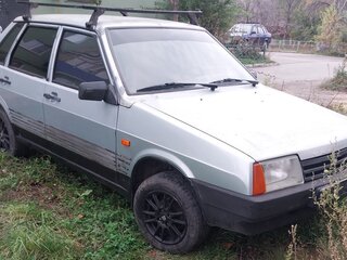 2002 Lada (ВАЗ) 21099, серебристый, 127000 рублей, вид 2