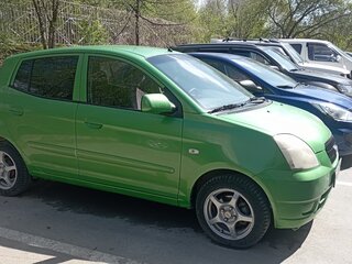 2007 Kia Picanto I Рестайлинг, зелёный, 400000 рублей, вид 2