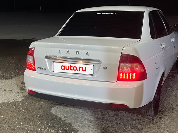 2009 Lada (ВАЗ) Priora I, белый - вид 5