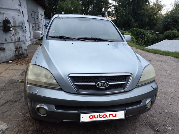 2006 Kia Sorento I, голубой - вид 2