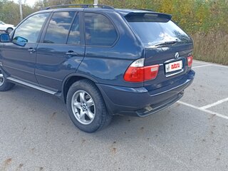 2005 BMW X5 3.0i I (E53) Рестайлинг, синий, 1150000 рублей, вид 4