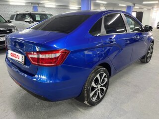 2021 Lada (ВАЗ) Vesta I, синий, 899000 рублей, вид 5