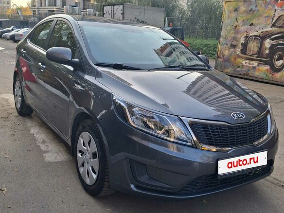 2012 Kia Rio III, серый, 650000 рублей - вид 2