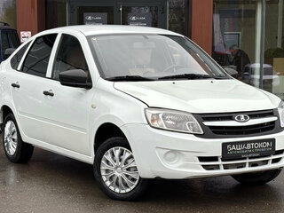 2014 Lada (ВАЗ) Granta I, белый, 370000 рублей, вид 3